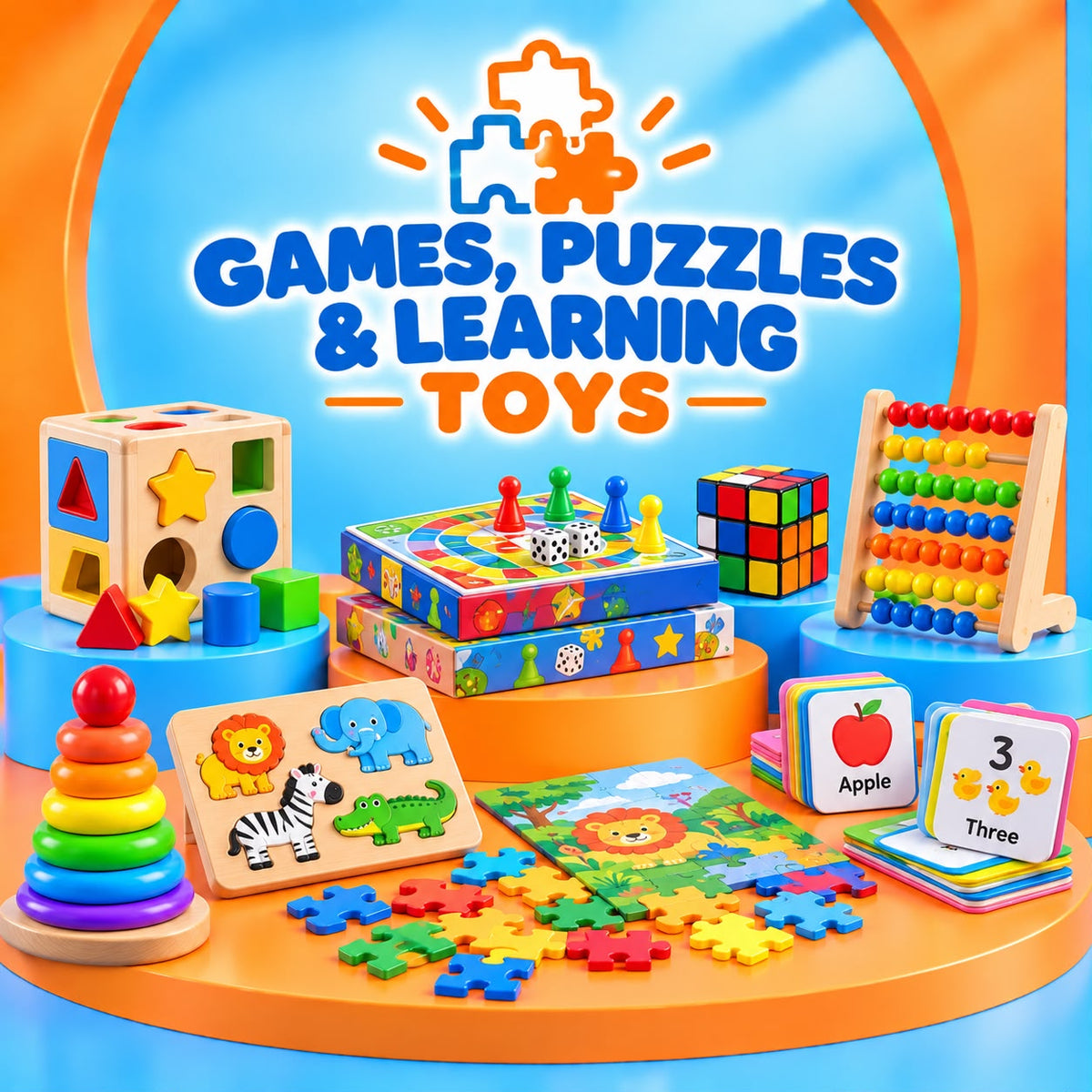 Games, Puzzles & Learning