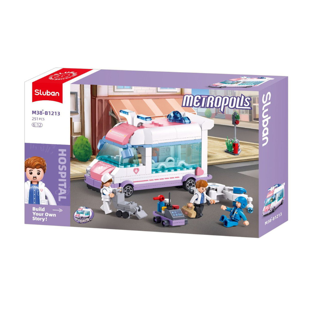 Metropolis Pull Back Car Lego