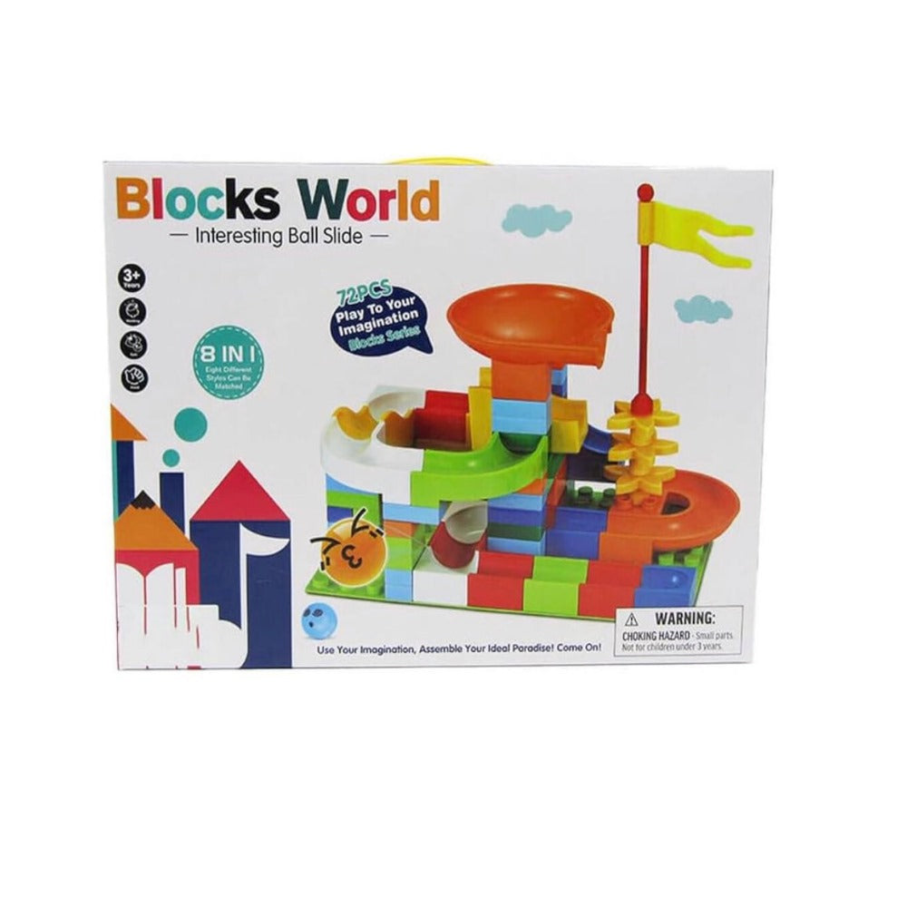 Blocks World Interesting Ball Slide Block Series