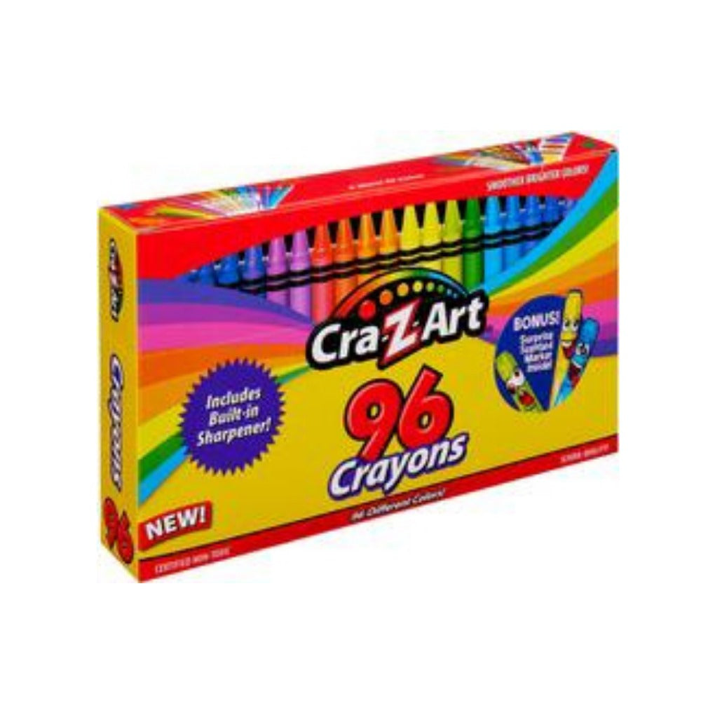 Smoother Brighter Colors 96 Crayons