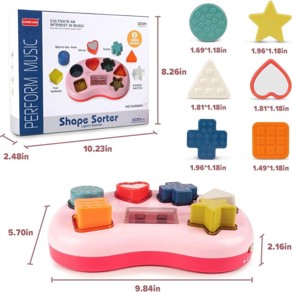 Perform Music Shape Sorter Light Sounds Cultivate An Interest In Music