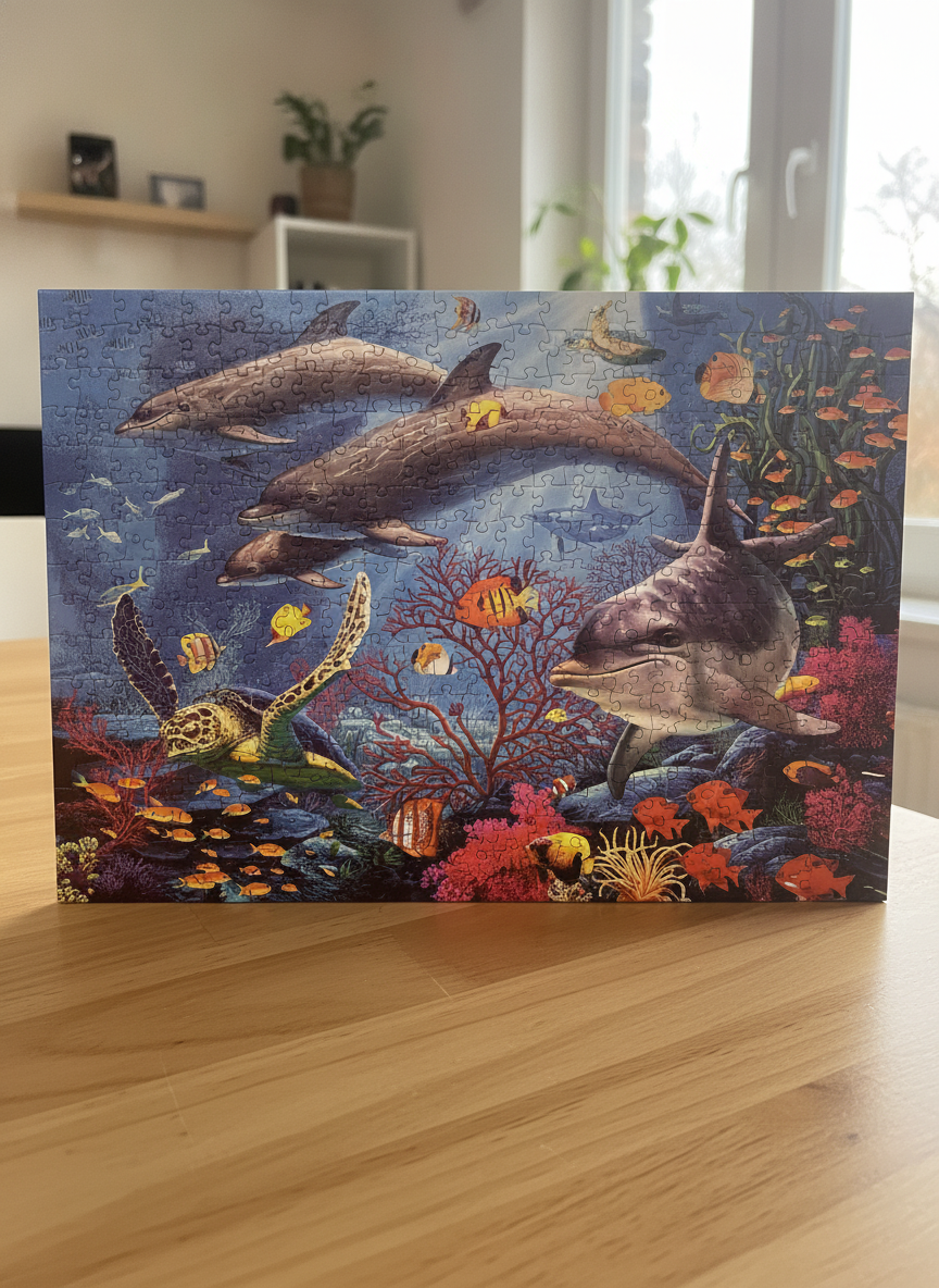 1000 PCS Jigsaw Puzzle: Underwater World