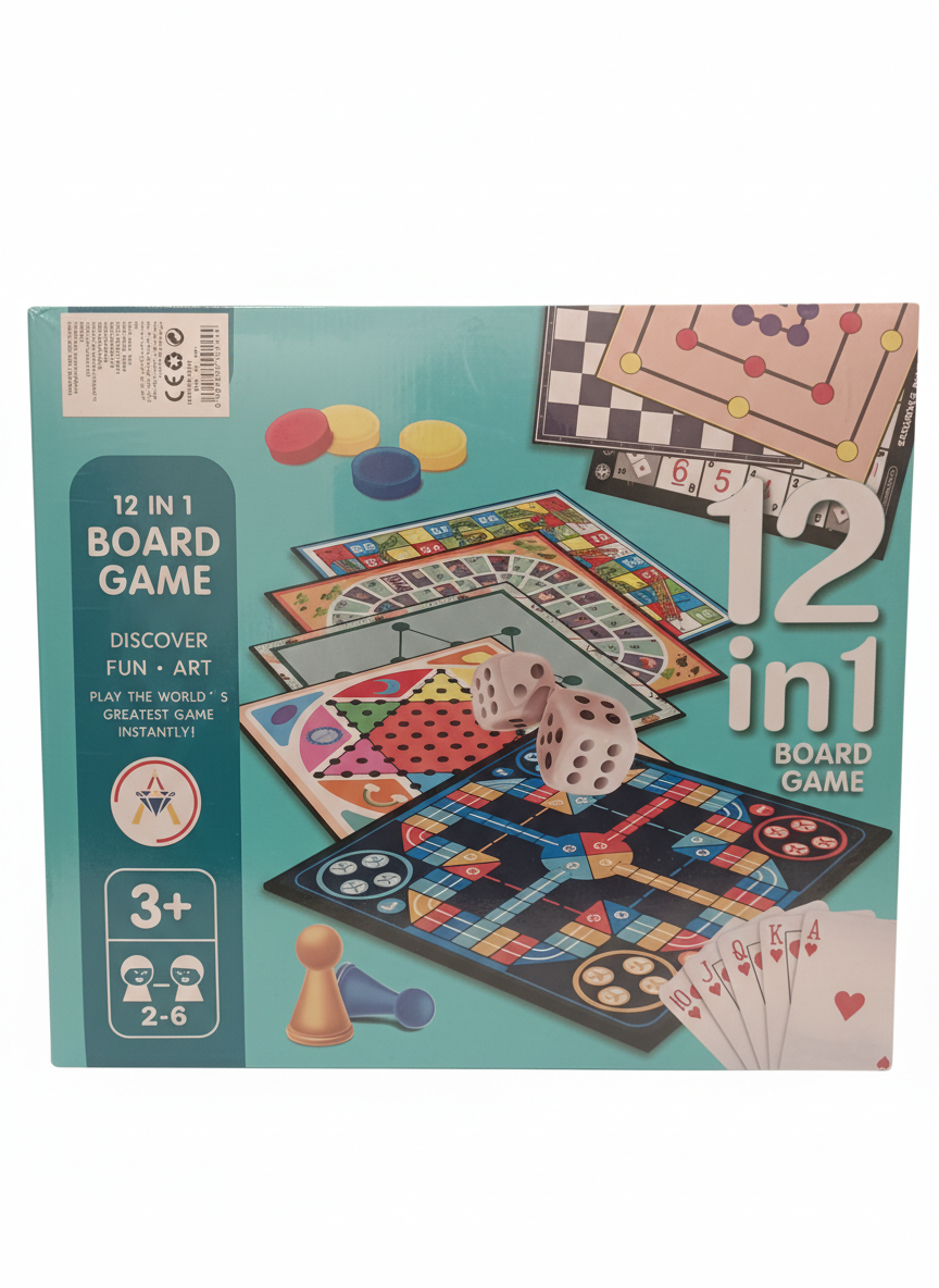 12 in 1 Board Game