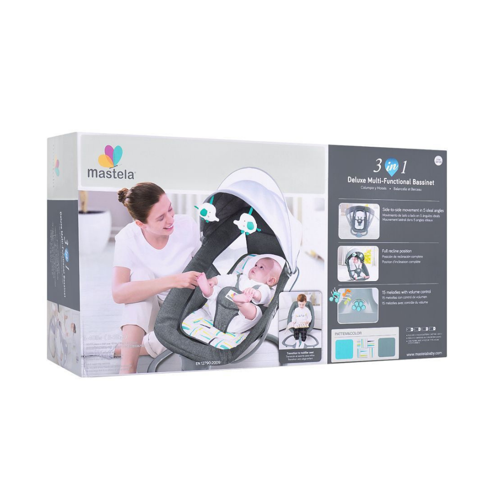 3 In 1 Deluxe Multi-Function Bassinet