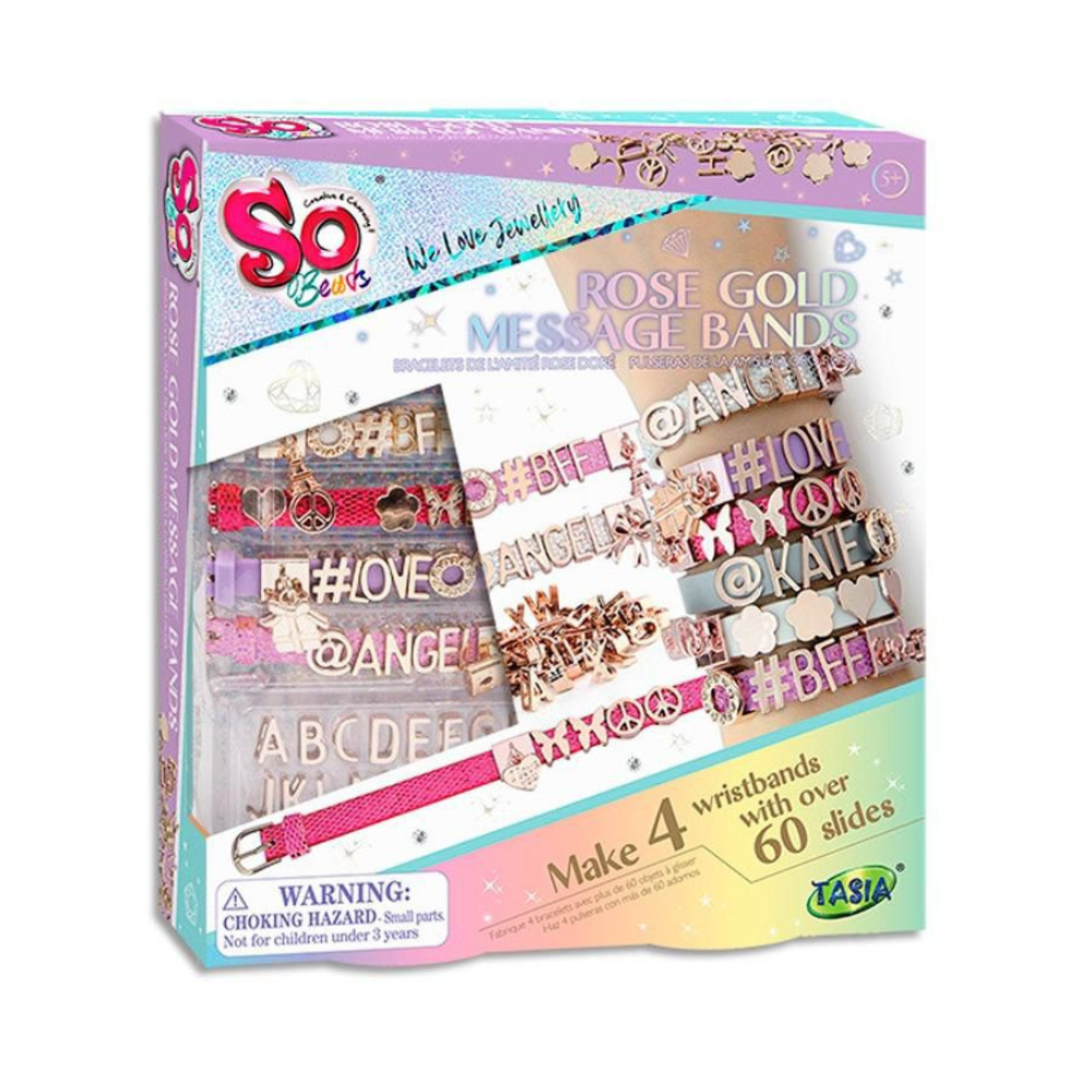 SO! Rose Gold Message Bands Kit