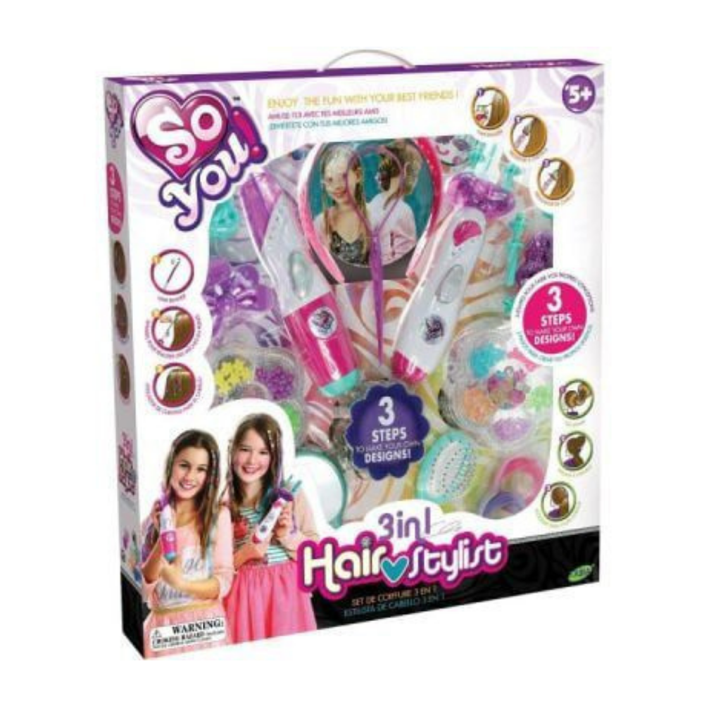 3 In 1 Hair Stylist Enjoy The Fun With Your Best Friends