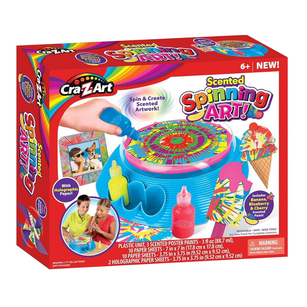 Scented Spinning Art Cra-Z-Art Spin Create Scented Artwork