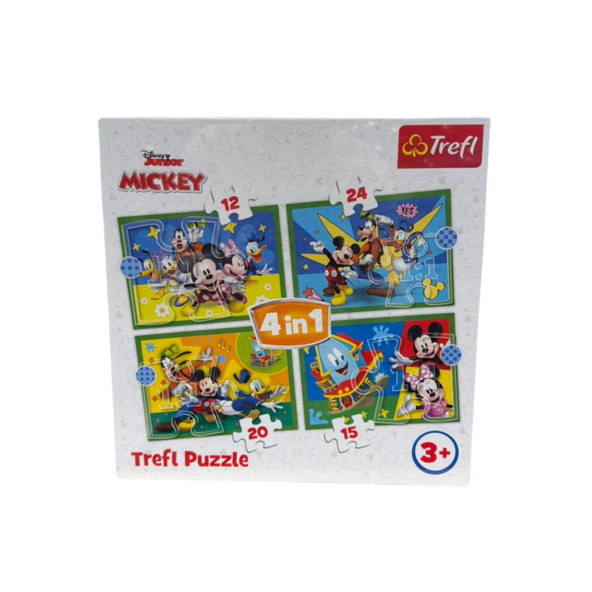 Mickey 4 in 1 Trefl Puzzle