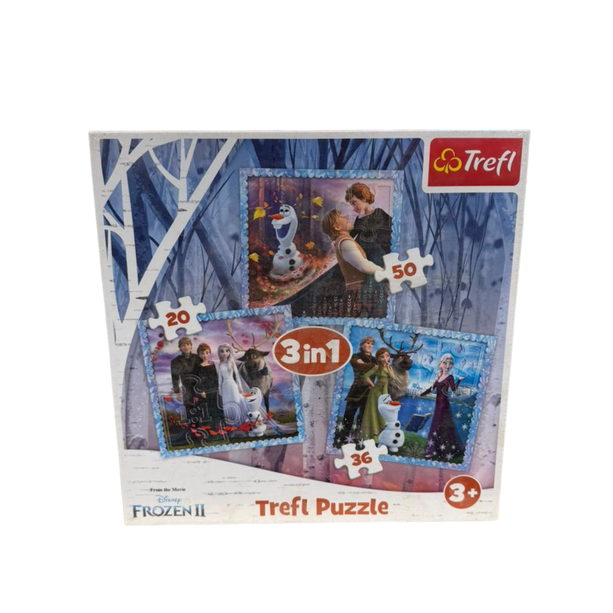 Frozen II 3 in 1 Trefl Puzzle