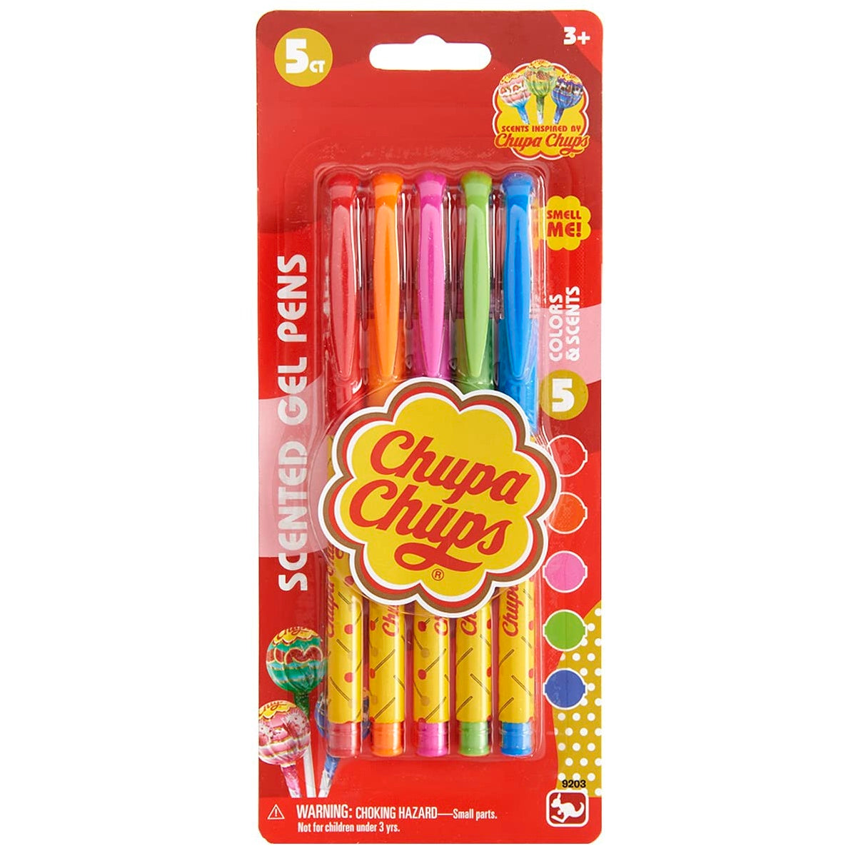 Chupa Chups 5 Scented Gel Pens
