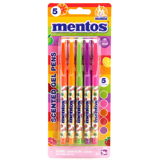 5 Scented Mentos Gel Pens