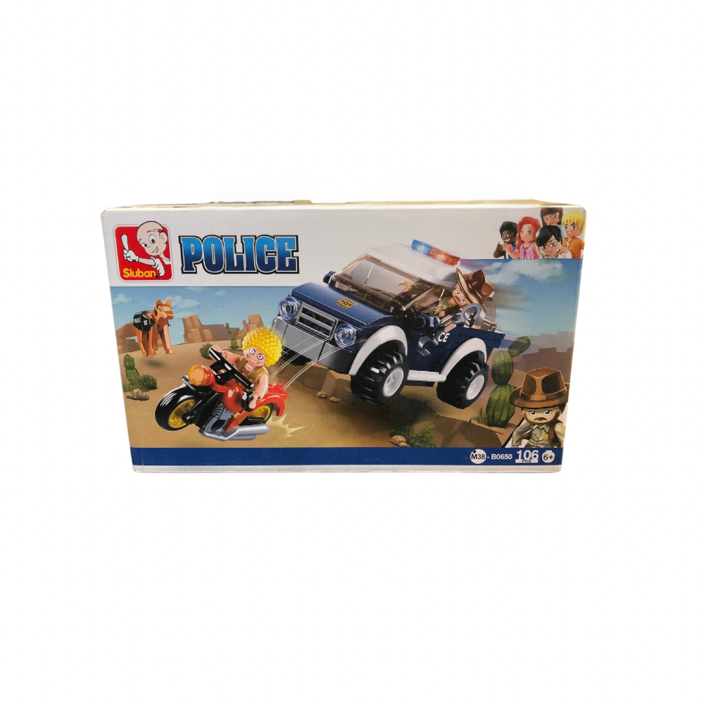 Sluban Police Building Block Set