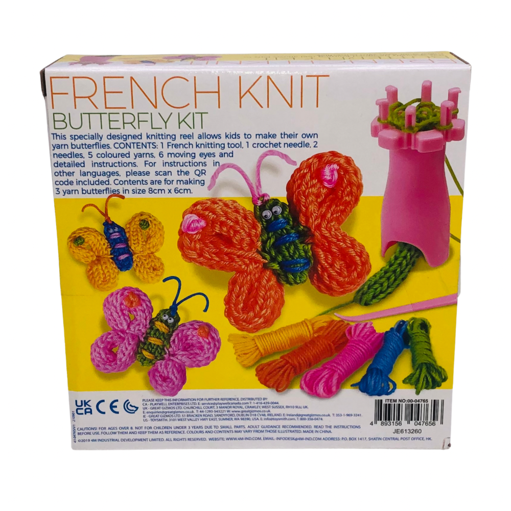 FRENCH KNIT BUTTERFLY KIT