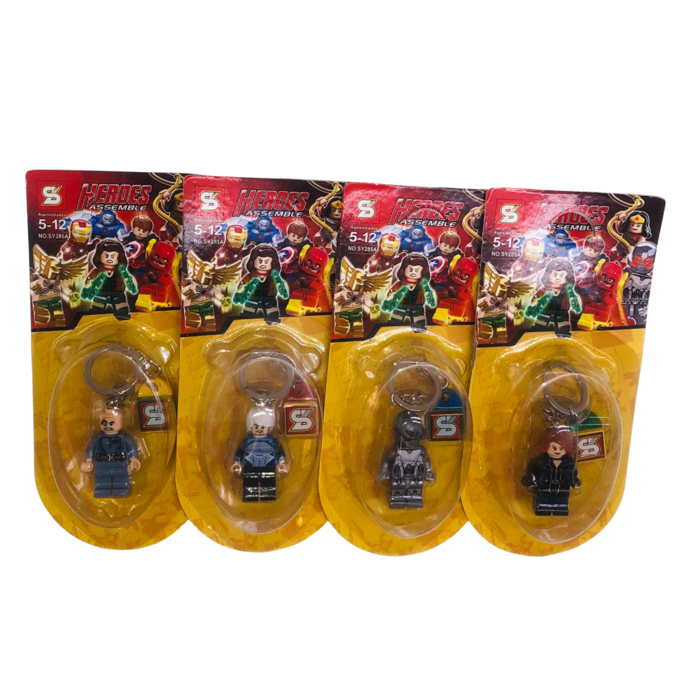 Heroes Keychains