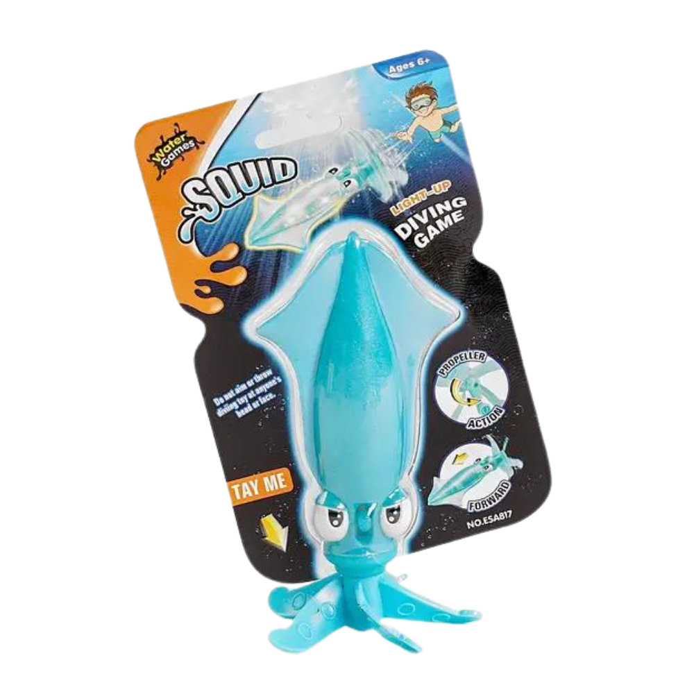Light-up Squid Diving Game