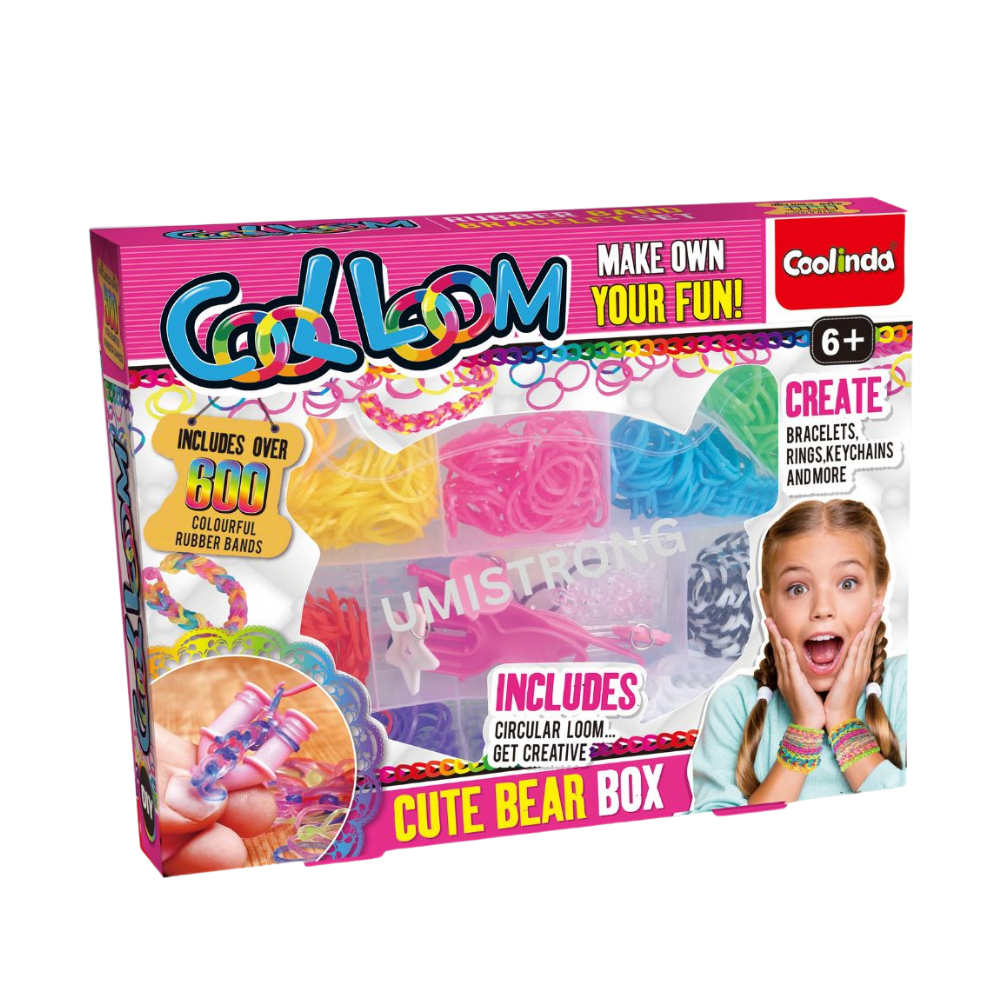 Cool Loom Cute Bear Box