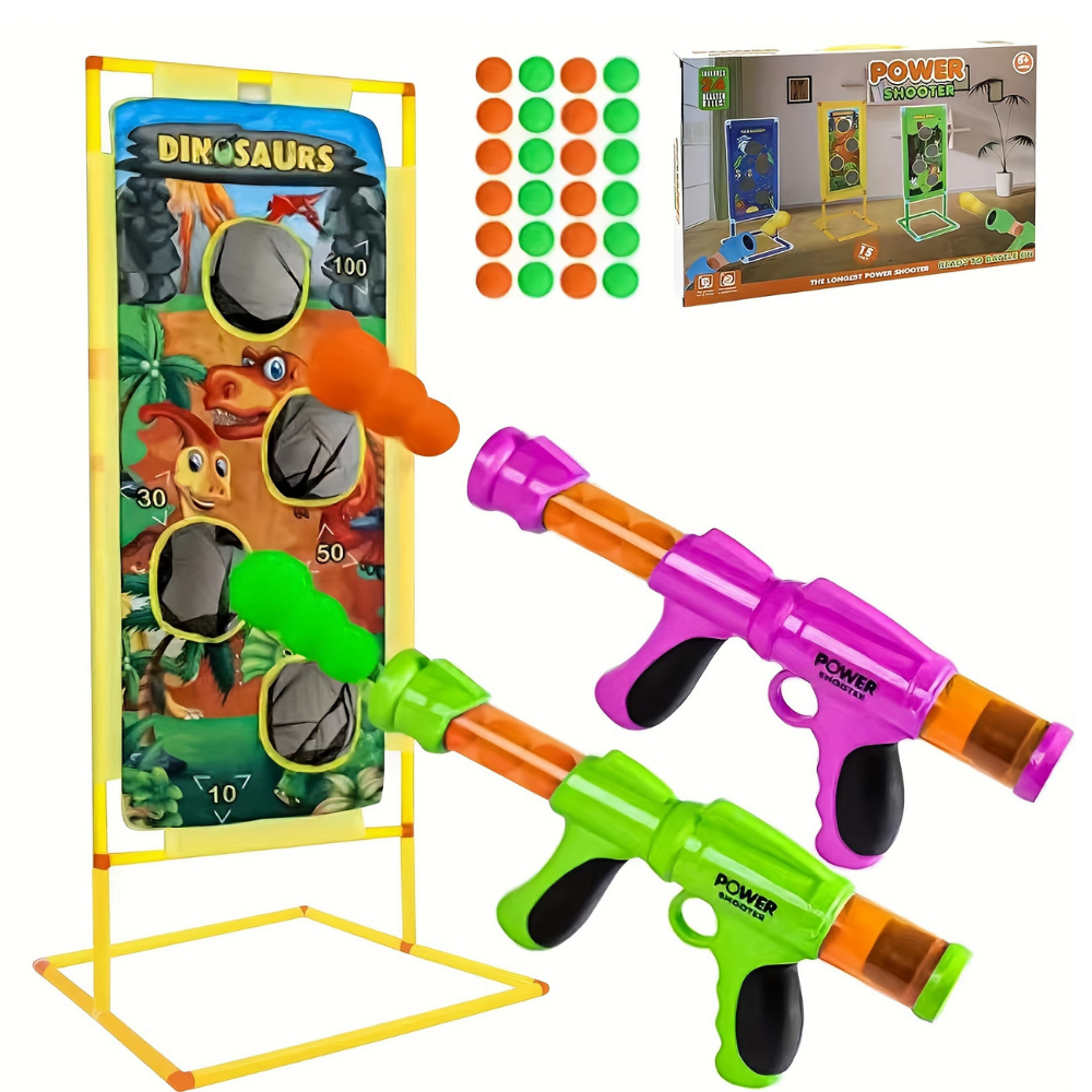 Dinosaur Aerodynamic Gun Shooting Game