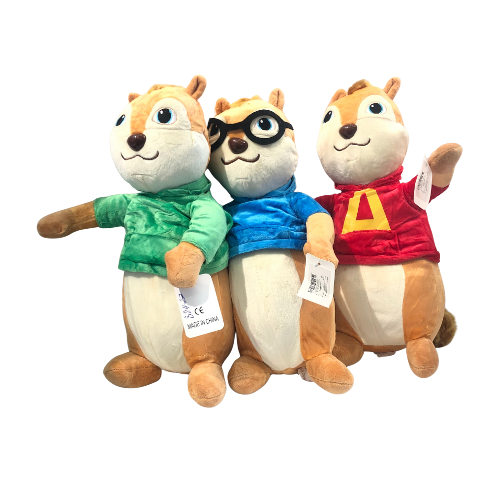 Alvin and the Chipmunks Soft Toys