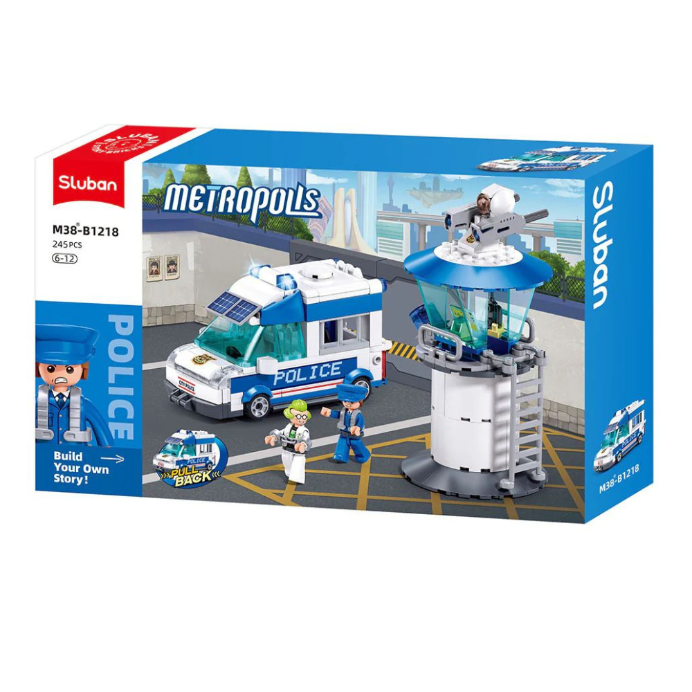 Metropolis Pull Back Car Lego
