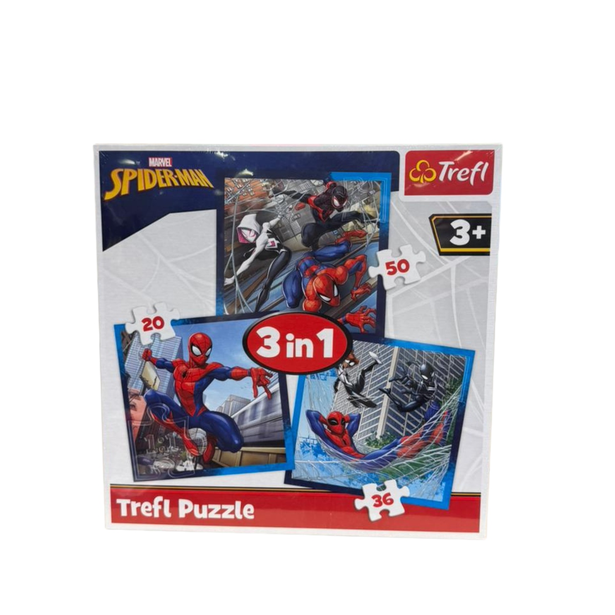 Spider man 3 in 1 Trefl Puzzle