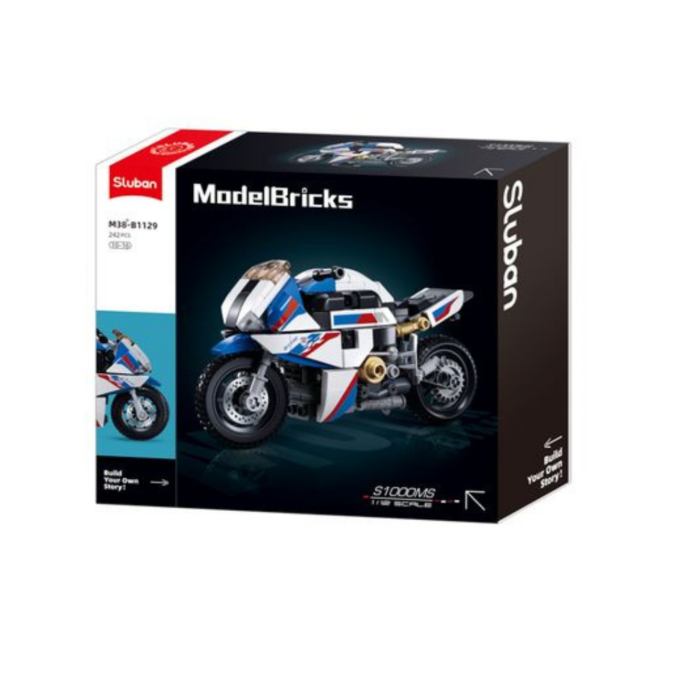 Model Bricks Motorcycle Lego