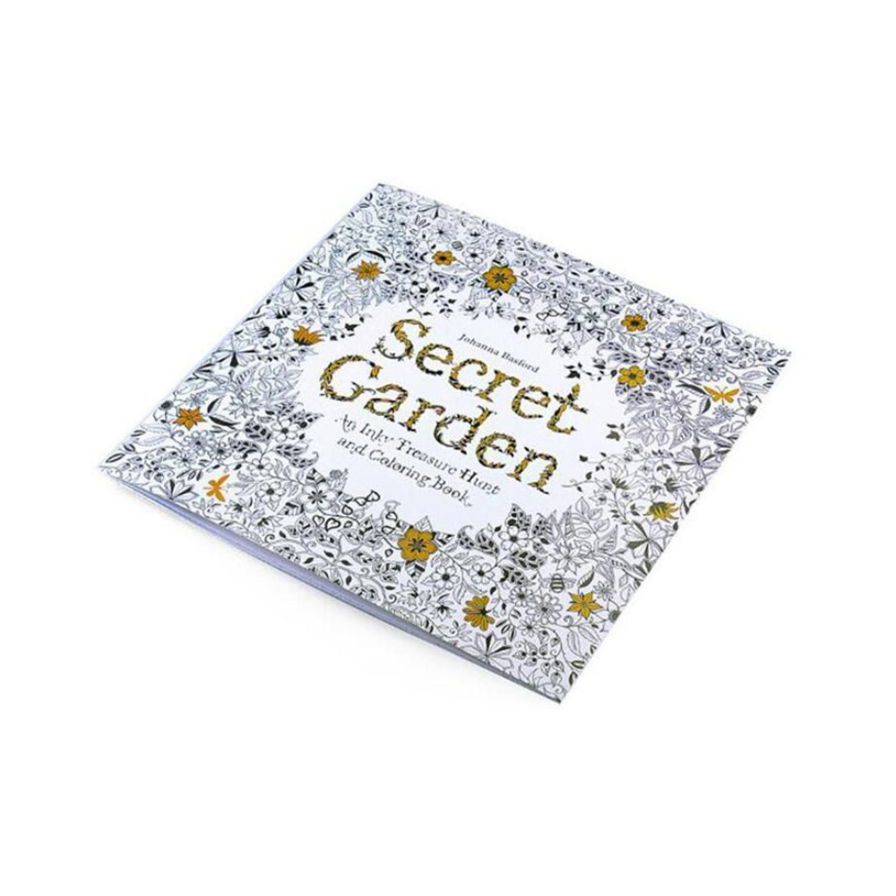 Secret Garden An Inky Trasure Hunt And Colouring Book