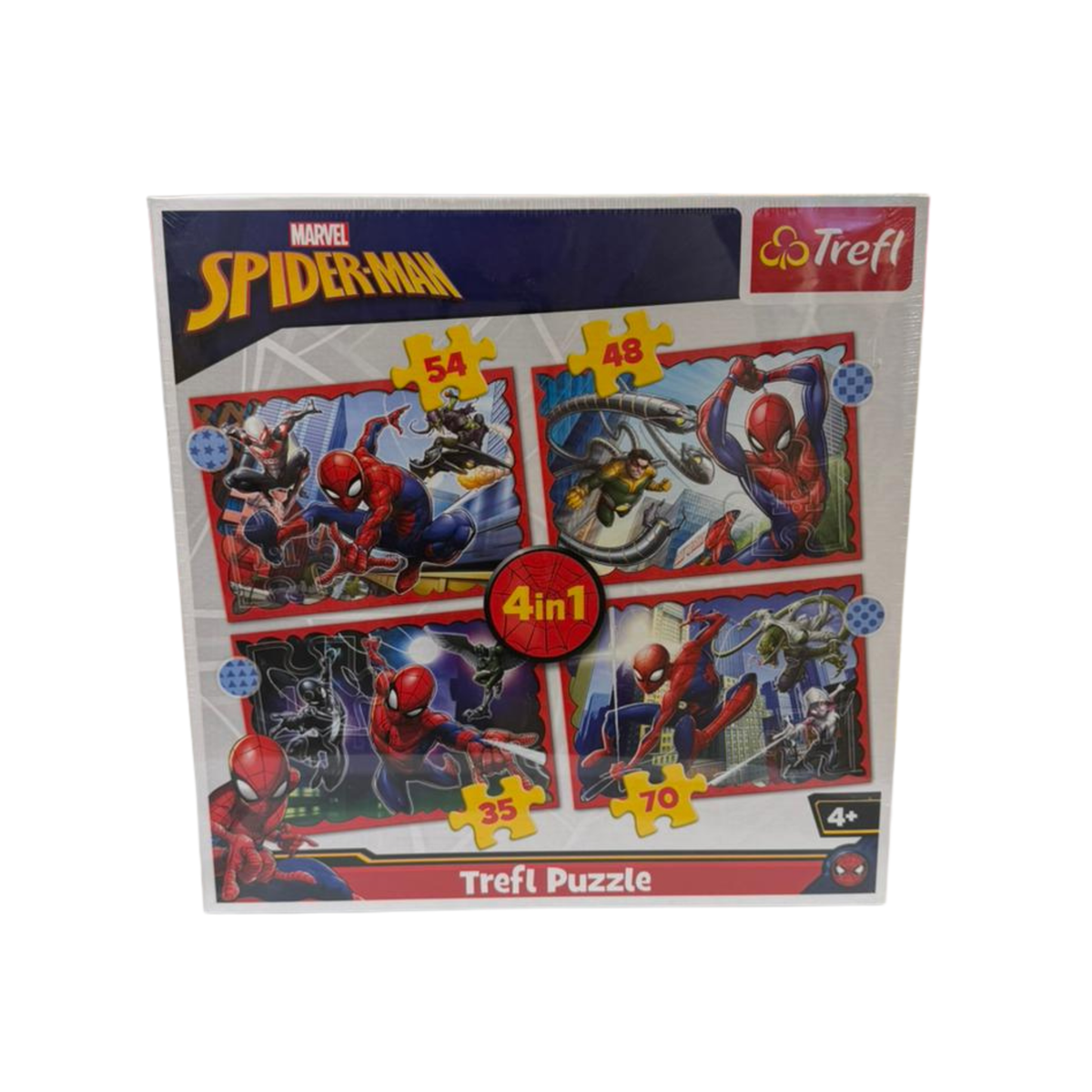 Marvel Spider-Man 4 in 1 Trefl Puzzle