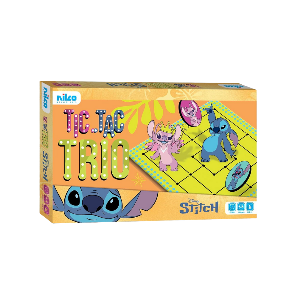 Disney Stitch Tic Tac Trio Game