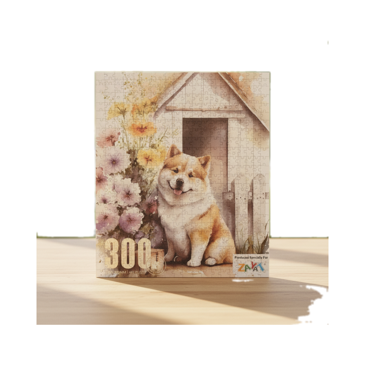 300 Piece Art Puzzle - Happy Dog by Doghouse (Silky Touch)
