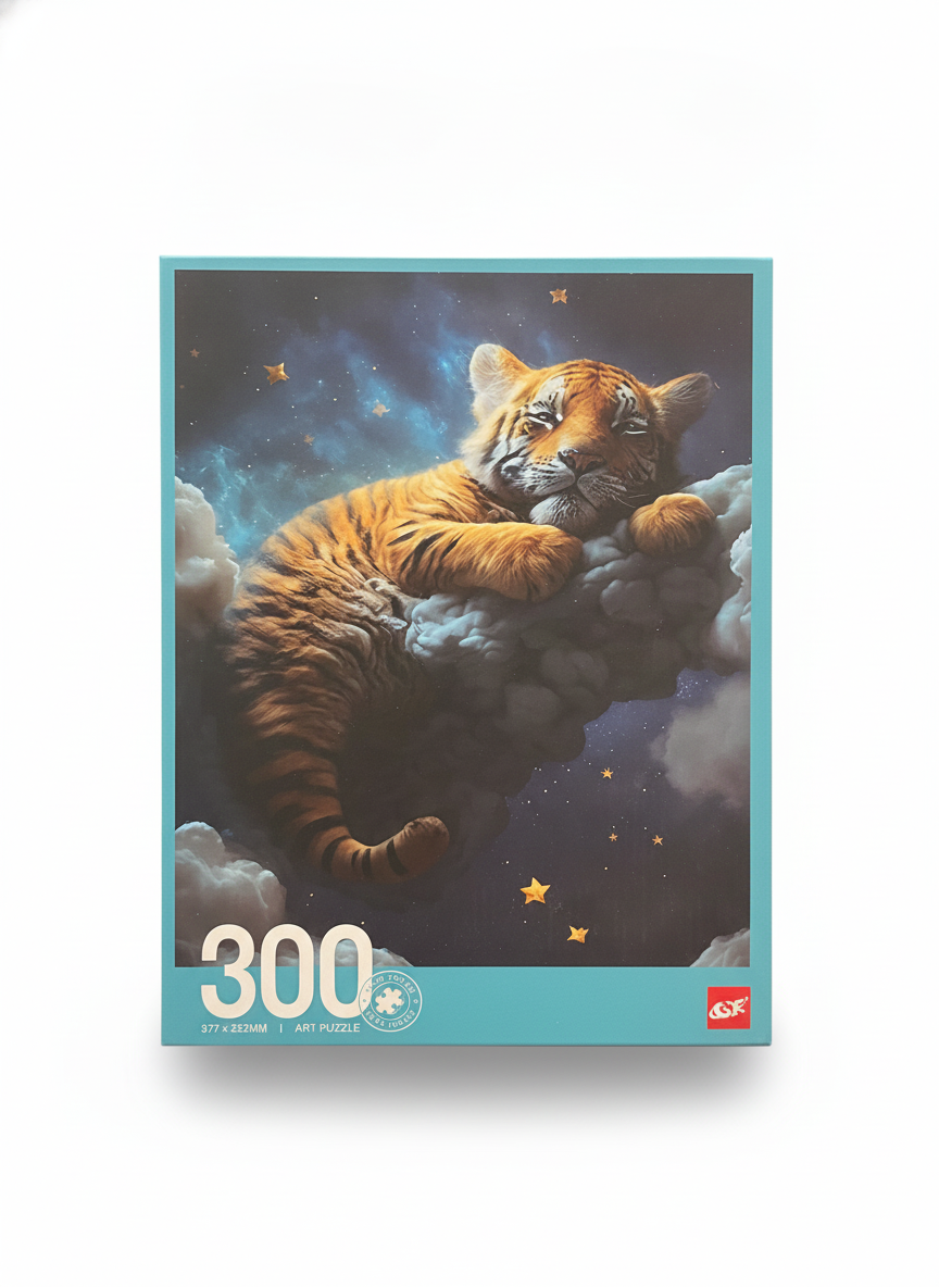 Art Puzzle Sleeping Tiger Dream - 300 Piece