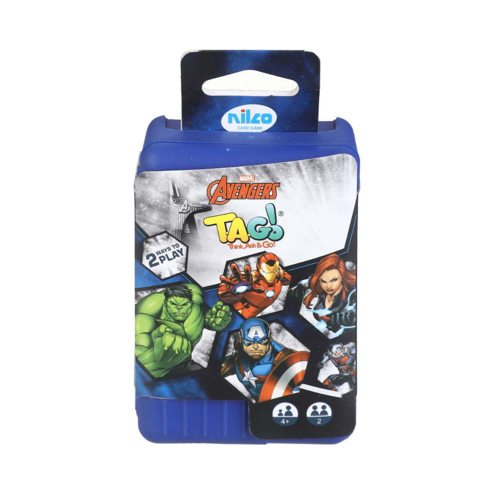 Marvel Avenger TA GO Think, Ask And Go Card Game