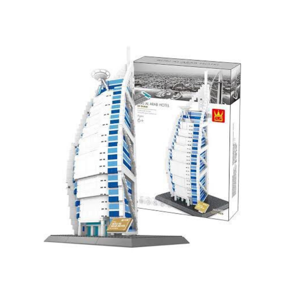 Architecture BURJ El Arab Hotel 1306 PCS