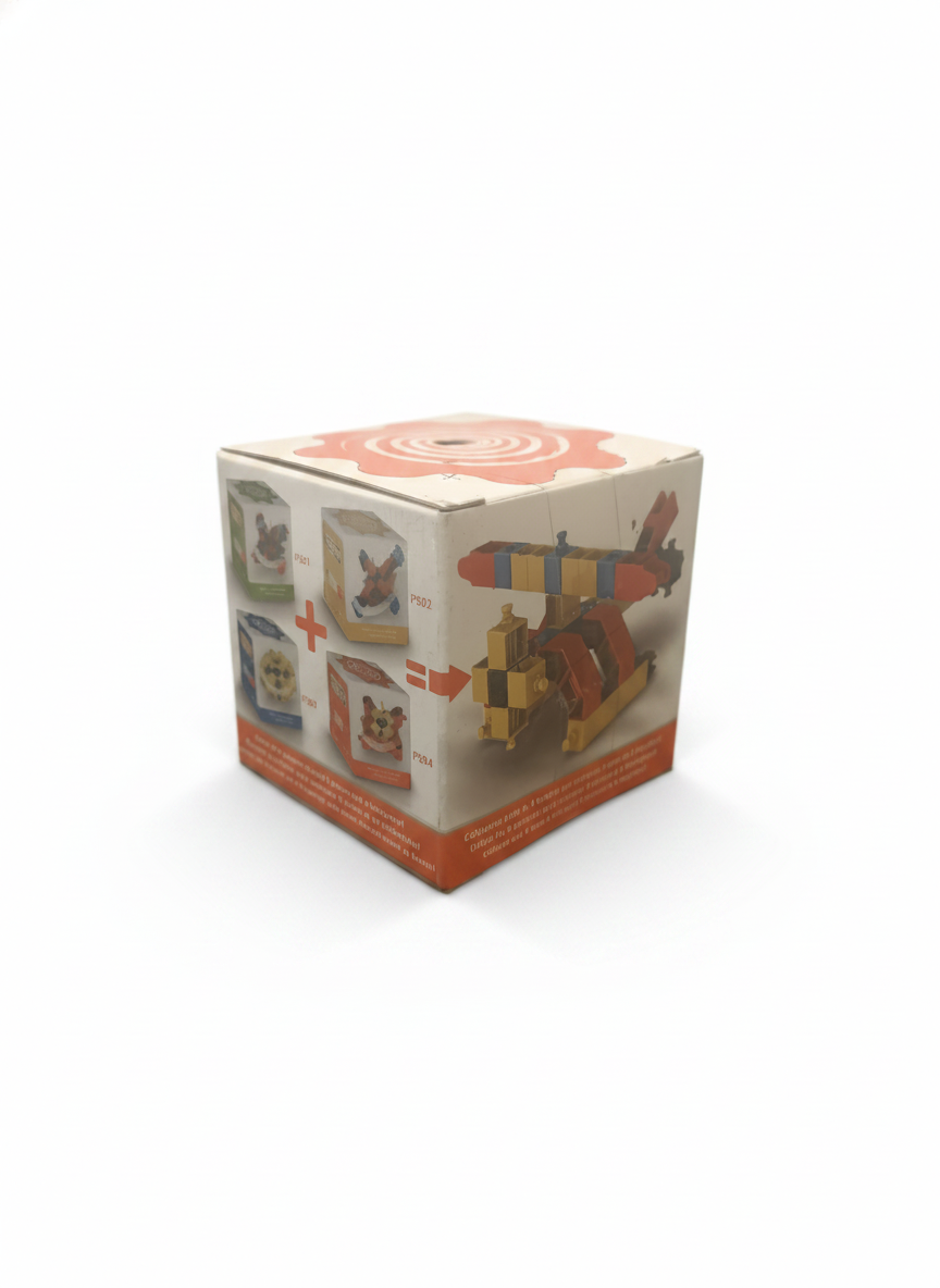 4-in-1 Collectible Spinner Building Set