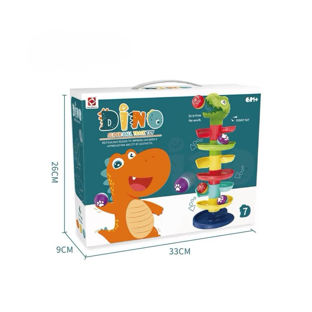 Dino Slider Ball Truck Toy 7 Layers