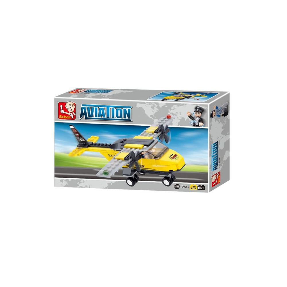 Aviation T-Trainer 110 PSC Lego