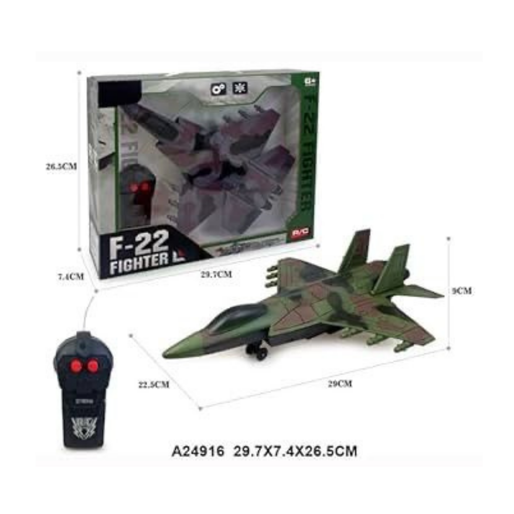 Jie Xin Toys F-22 Fighter Remote Control Jet