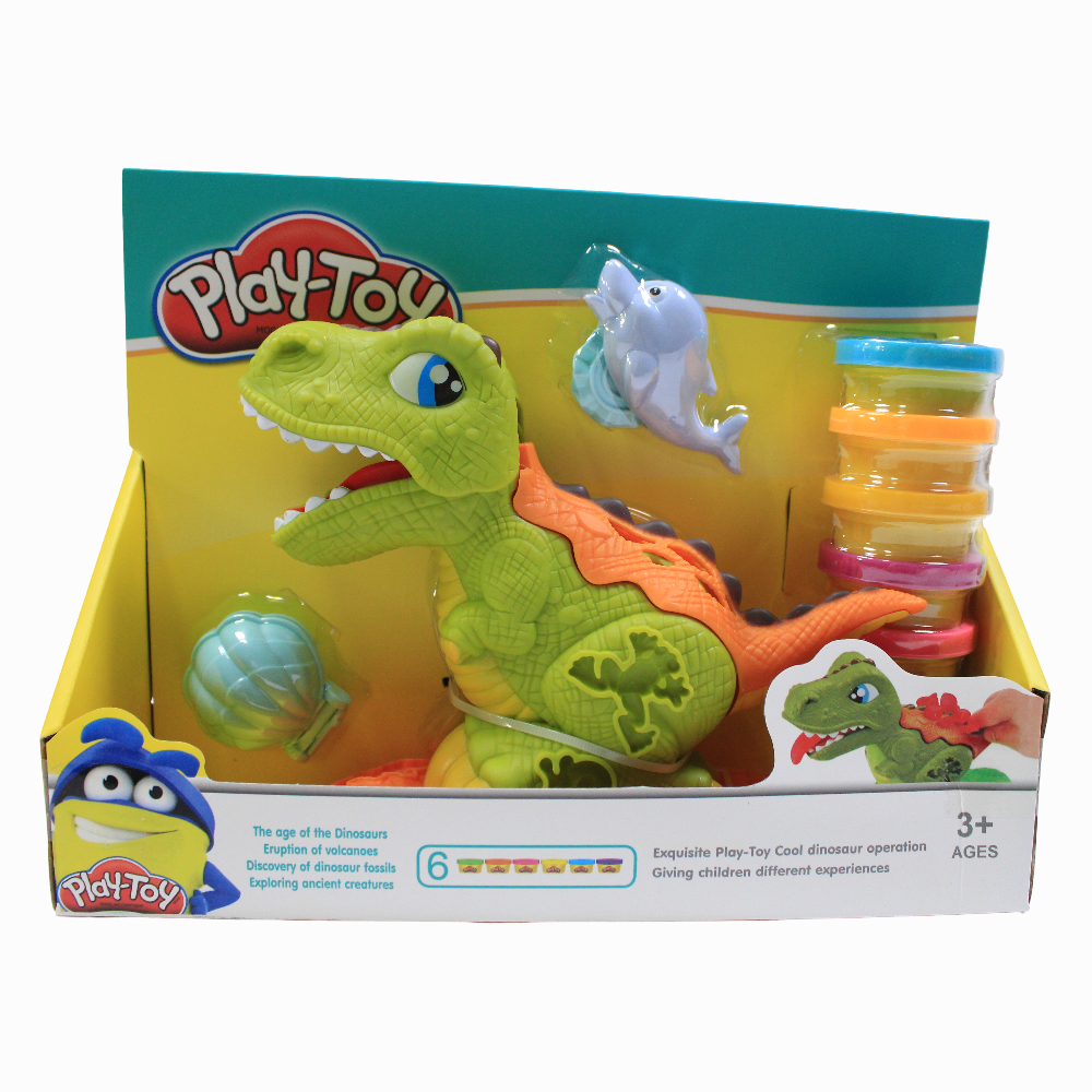 Play Toy Animals Dinosaur Dough