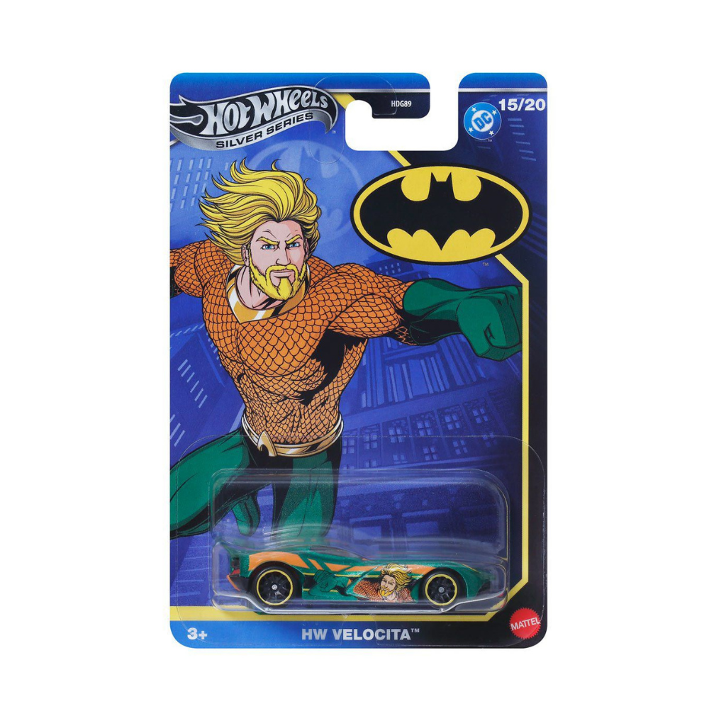 Hot Wheels Silver Series DC Aquaman HW Velocita