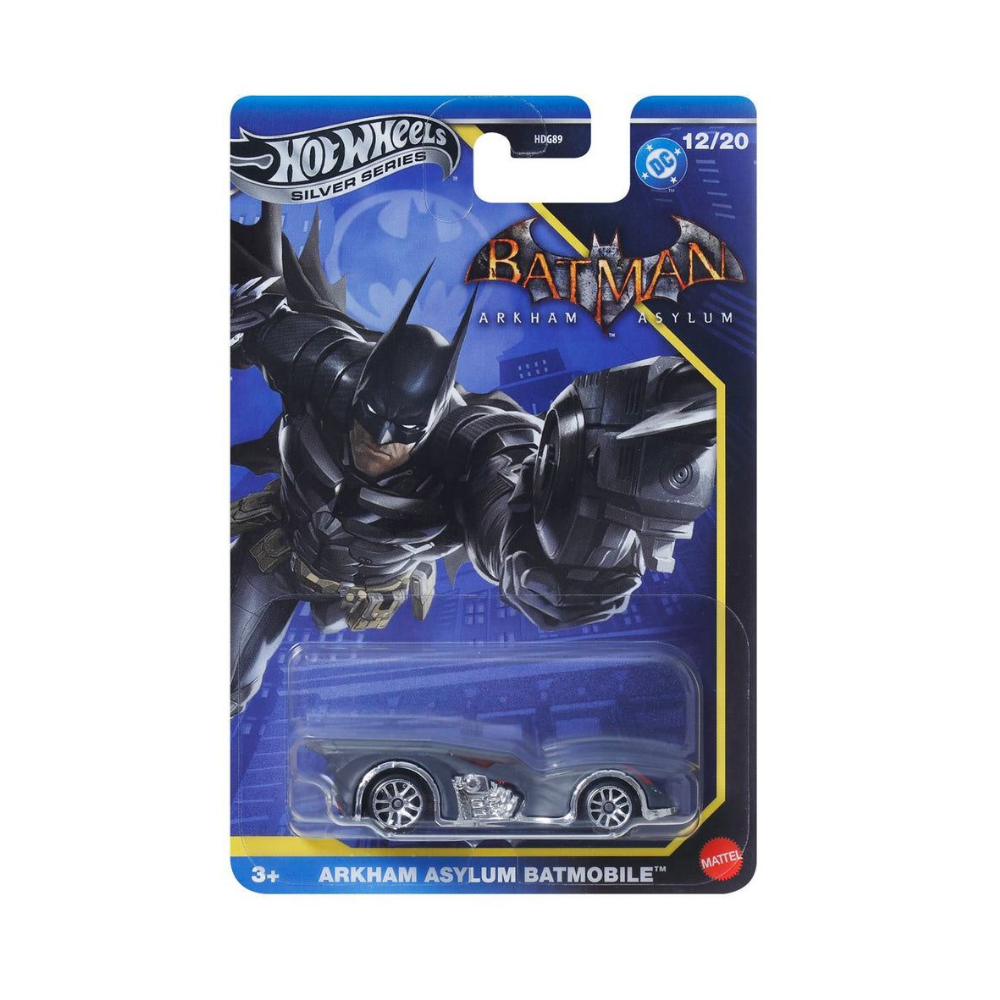 Hot Wheels Silver Series Batman: Arkham Asylum Vehicle
