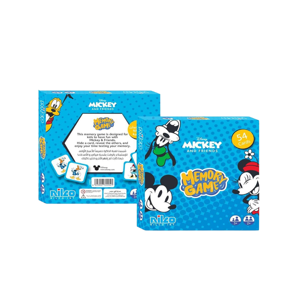 Disney Mickey And Friends Memory Game