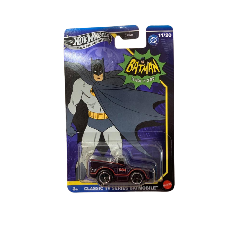 Mattel Hot Wheels Silver Series Batman Classic TV Series Batmobile