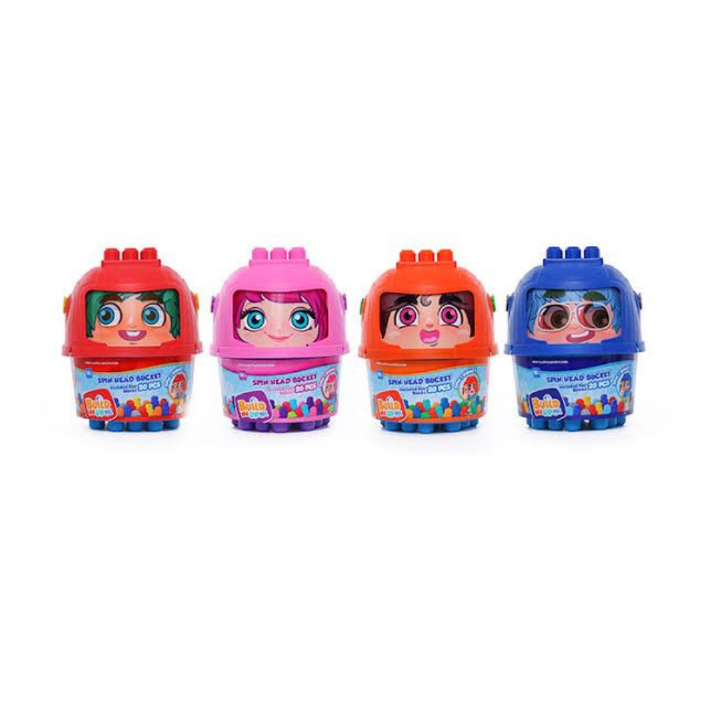 Build Me Up Maxi Spin Head Bucket 20 PCS