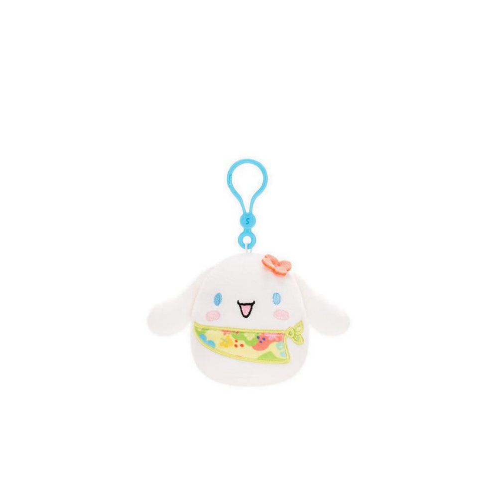 Jazwares Squishmallows - Clip-On Cartoon Animation: Sanrio Soft Toy (3.5 Inch)