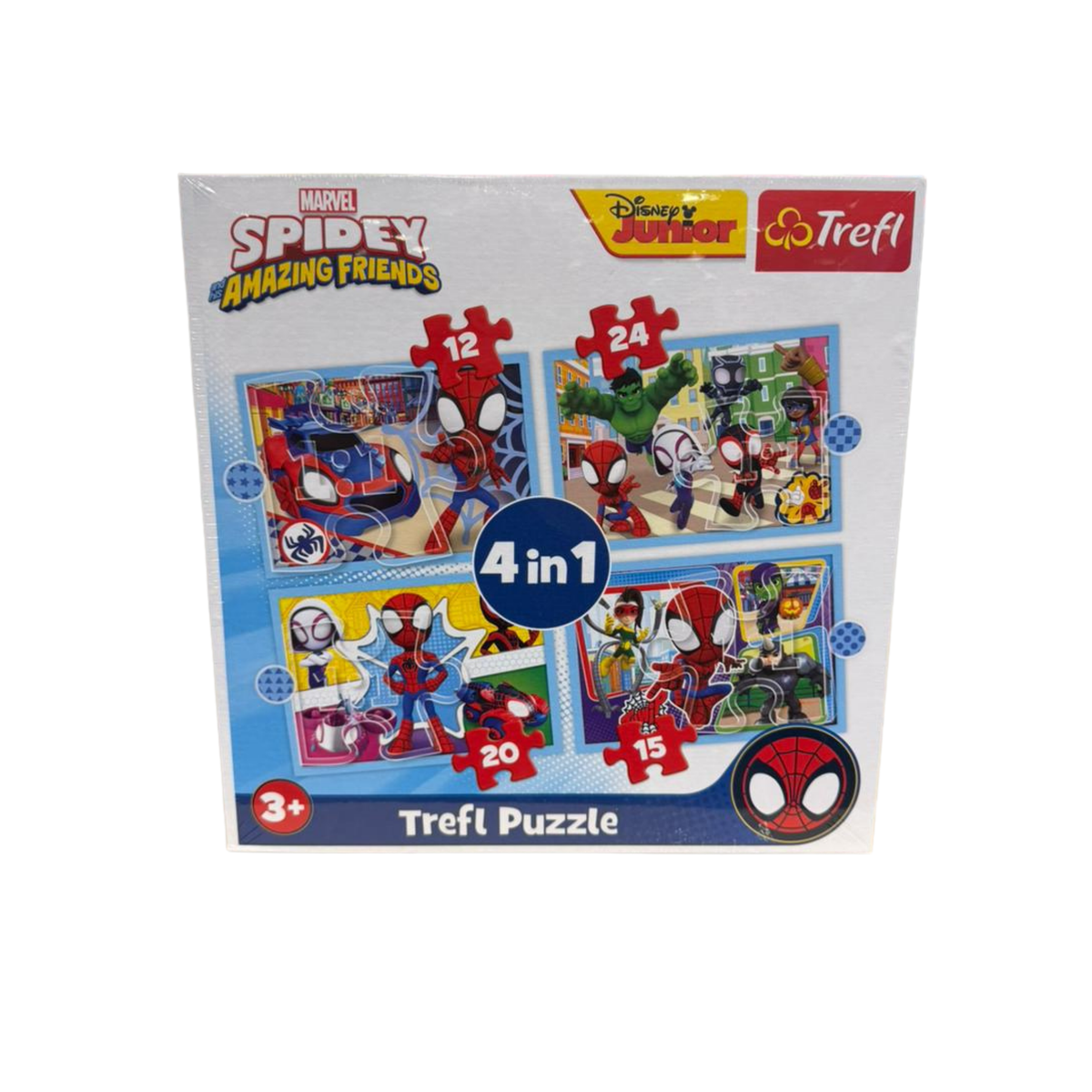 Spider Man 4 In 1 Puzzele