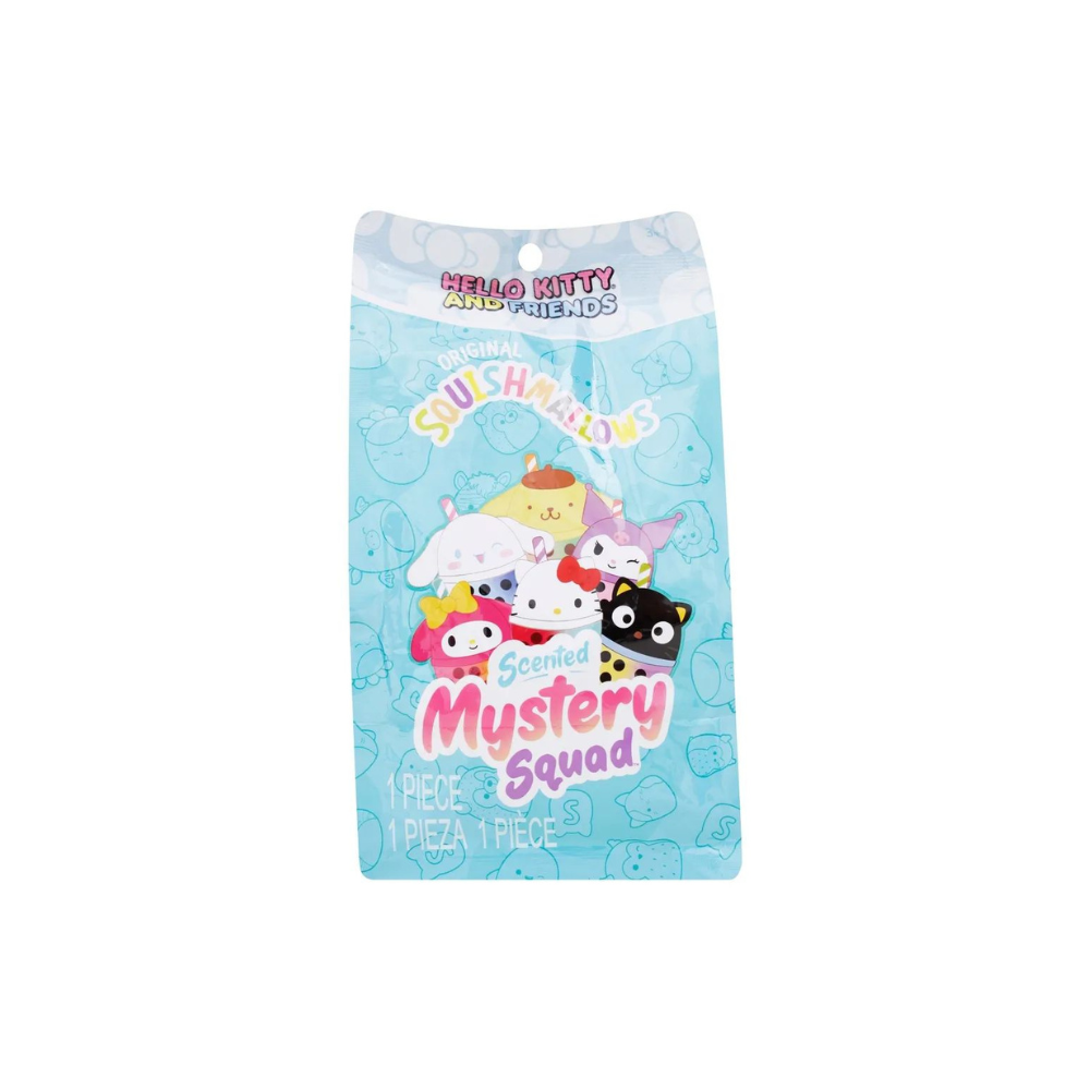 Jazwares Squishmallows Cartoon Animation Sanrio Hello Kitty & Friends Scented Mystery Pack 6 Designs 5 inch
