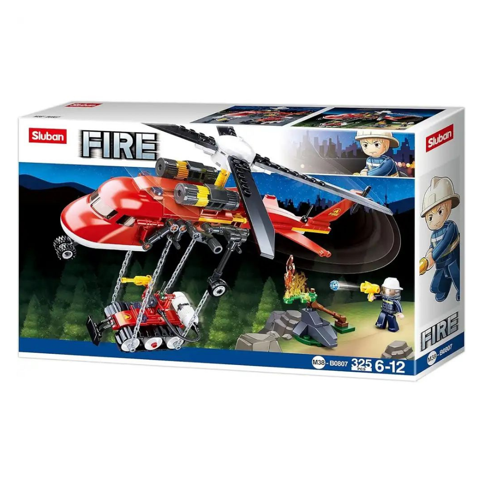 Fire Helicopter 325 PCS Lego