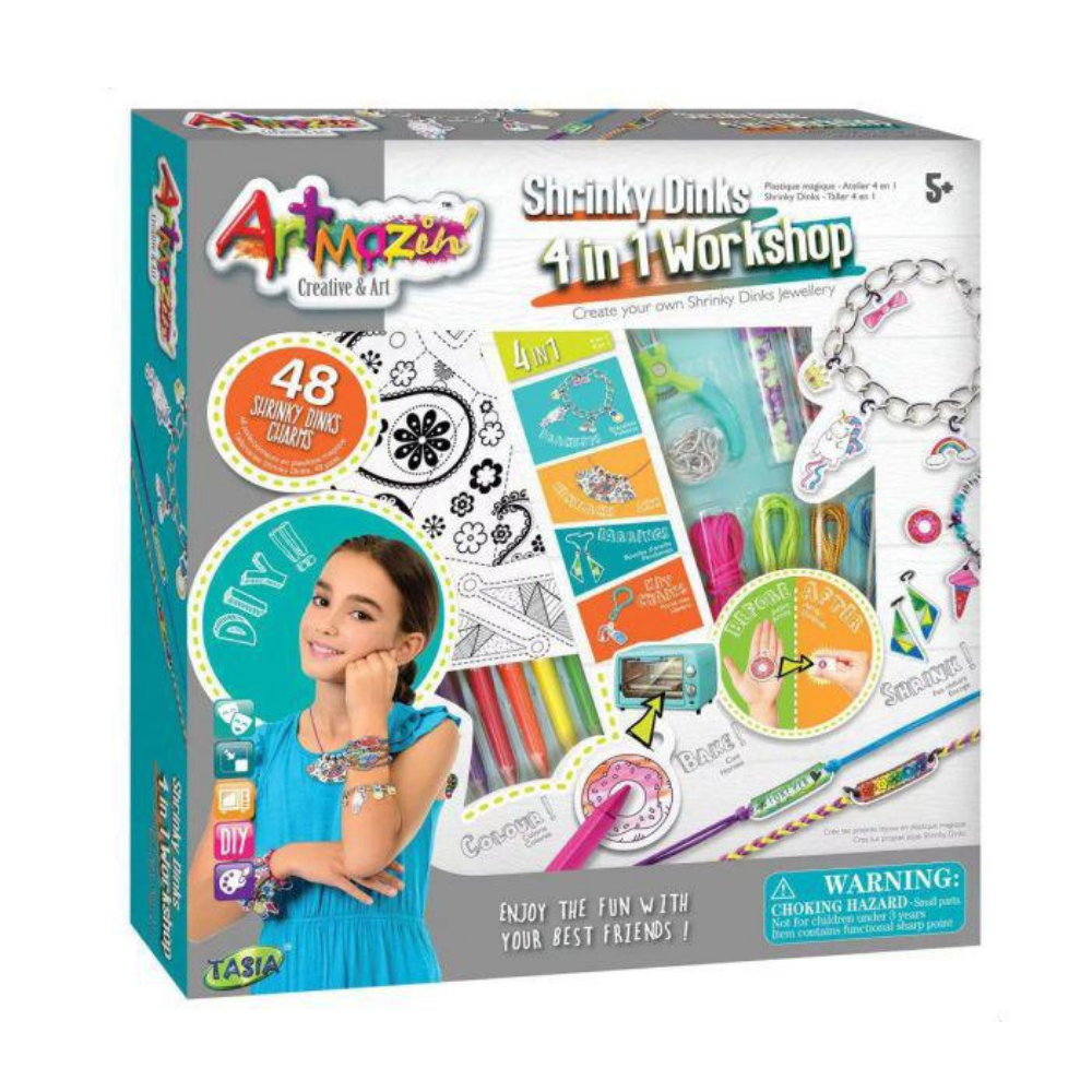 Shrinky Funky 4In 1 Workshop