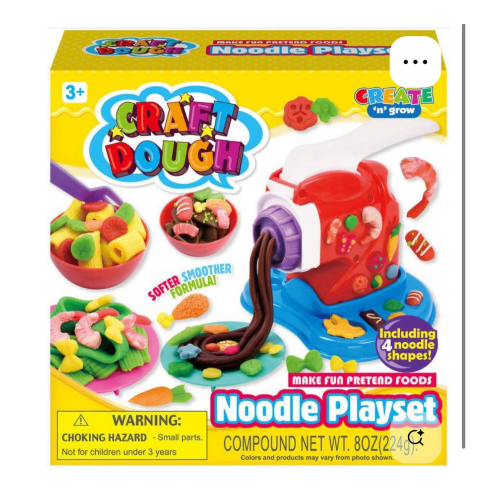 Funny Dough Noodle Playset