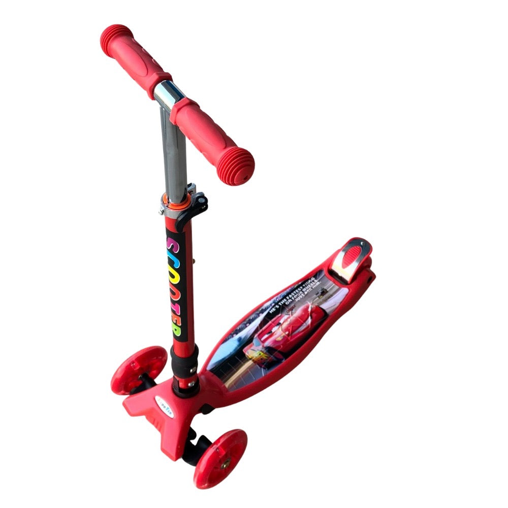 Foldable Scooter with Colored Light