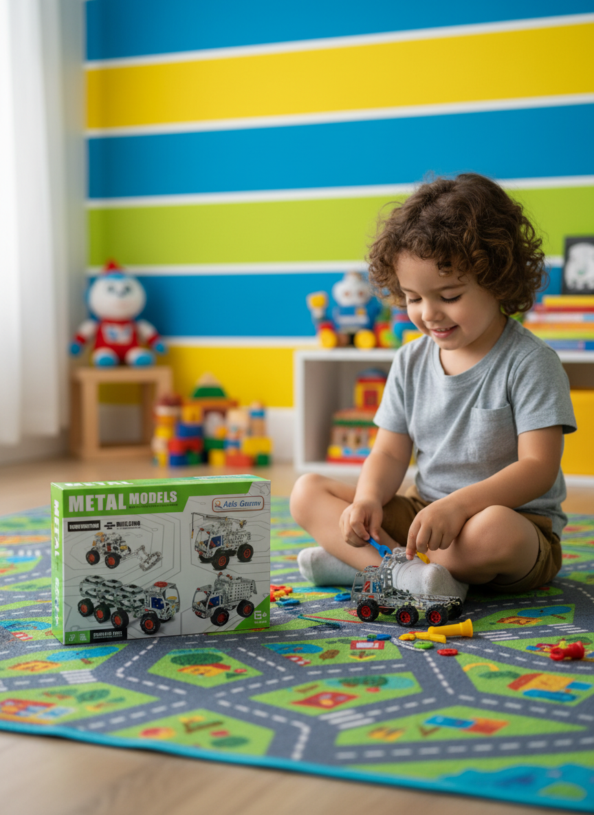 Aole Gainian Metal Models Construction & Building Set